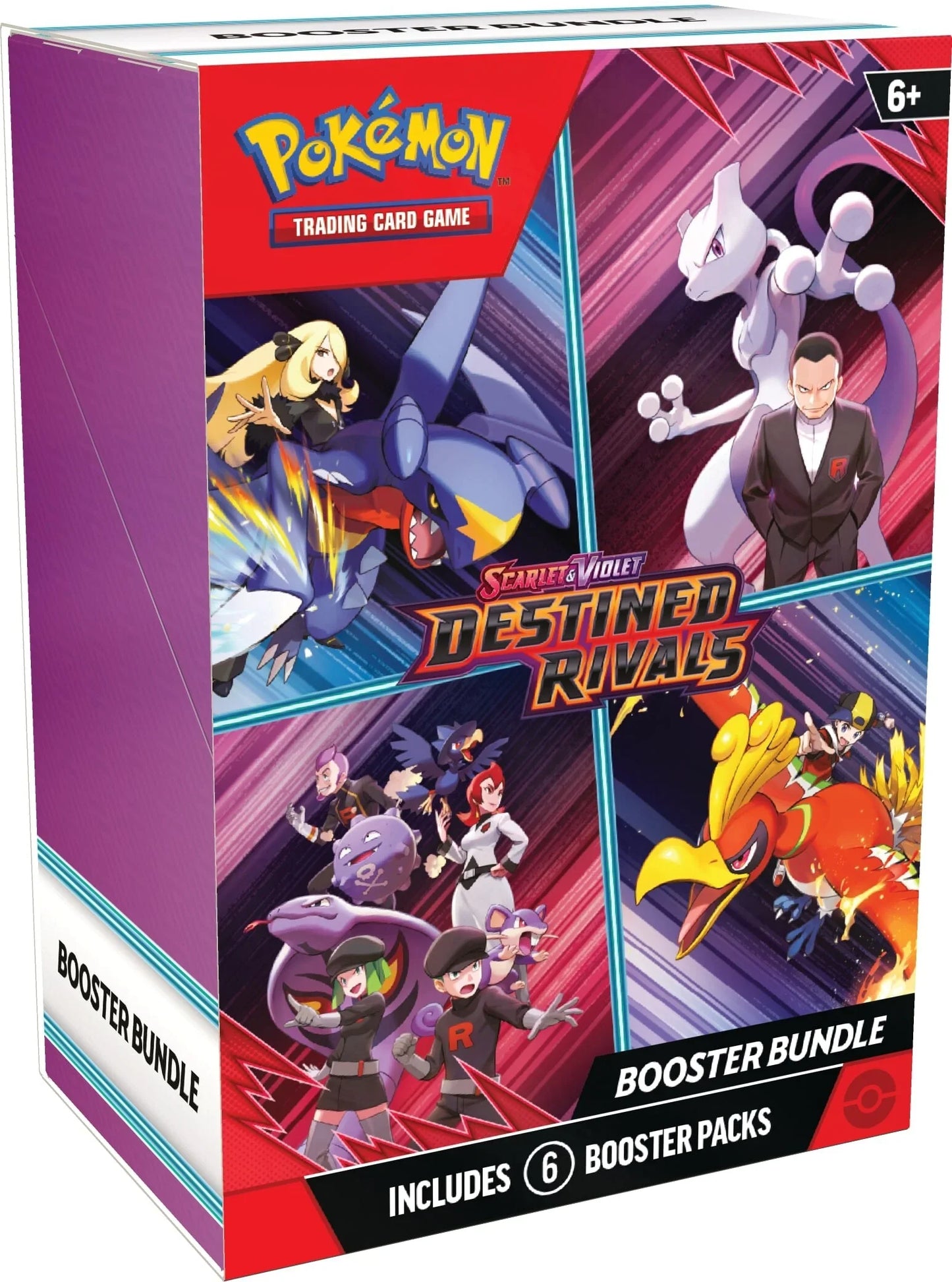 Pokemon TCG: Destined Rivals - Booster Bundle (6 Packs)