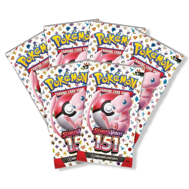 Pokemon TCG: 151 - Booster Bundle (6 Packs)