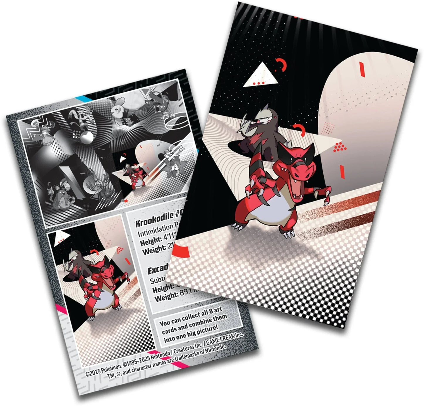 Pokemon TCG: Black Bolt & White Flare - Unova Mini Tin - Krookodile & Drilbur