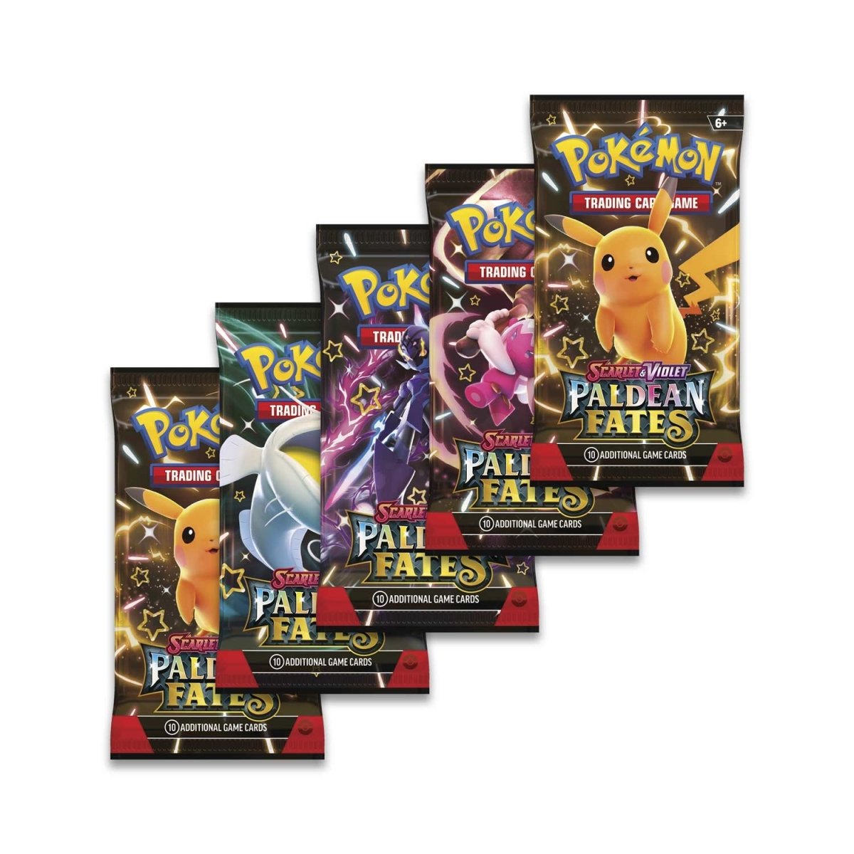 Pokemon TCG: Paldean Fates - 5-Booster Tin - Shiny Charizard