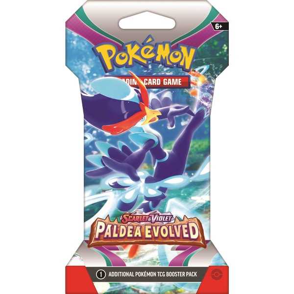 Pokemon TCG: Paldea Evolved - Sleeved Booster Pack