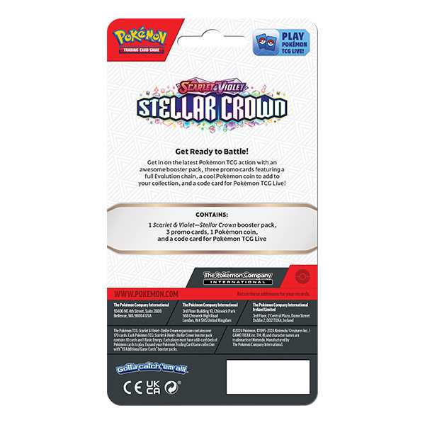 Pokemon TCG: Stellar Crown - Premium Checklane - Roaring Moon