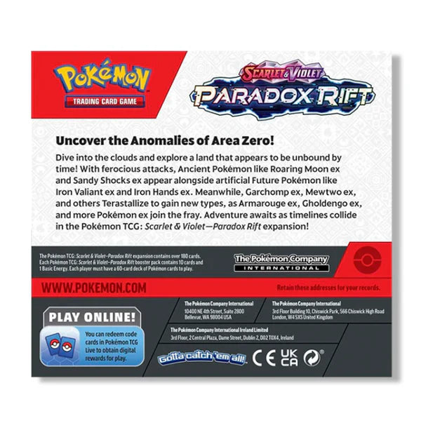 Pokemon TCG: Paradox Rift - Booster Box (36 Packs)