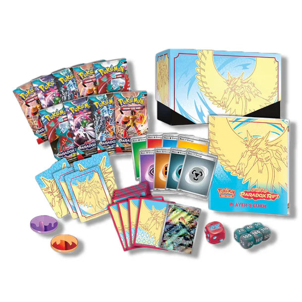 Pokemon TCG: Paradox Rift - Elite Trainer Box - Roaring Moon