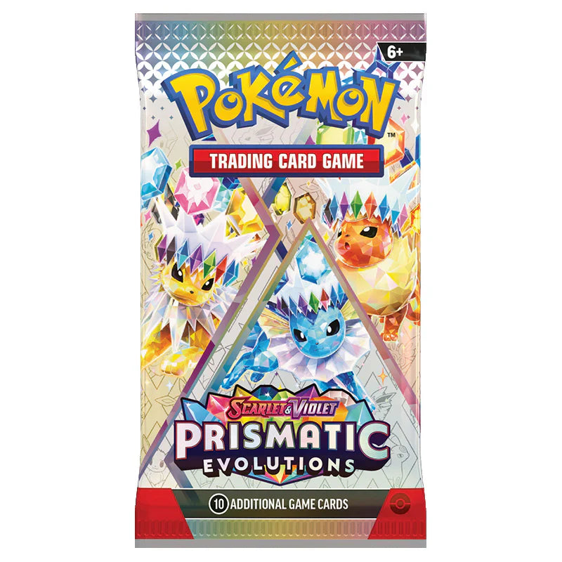 Pokemon TCG: Prismatic Evolutions - Booster Bundle (6 Packs)