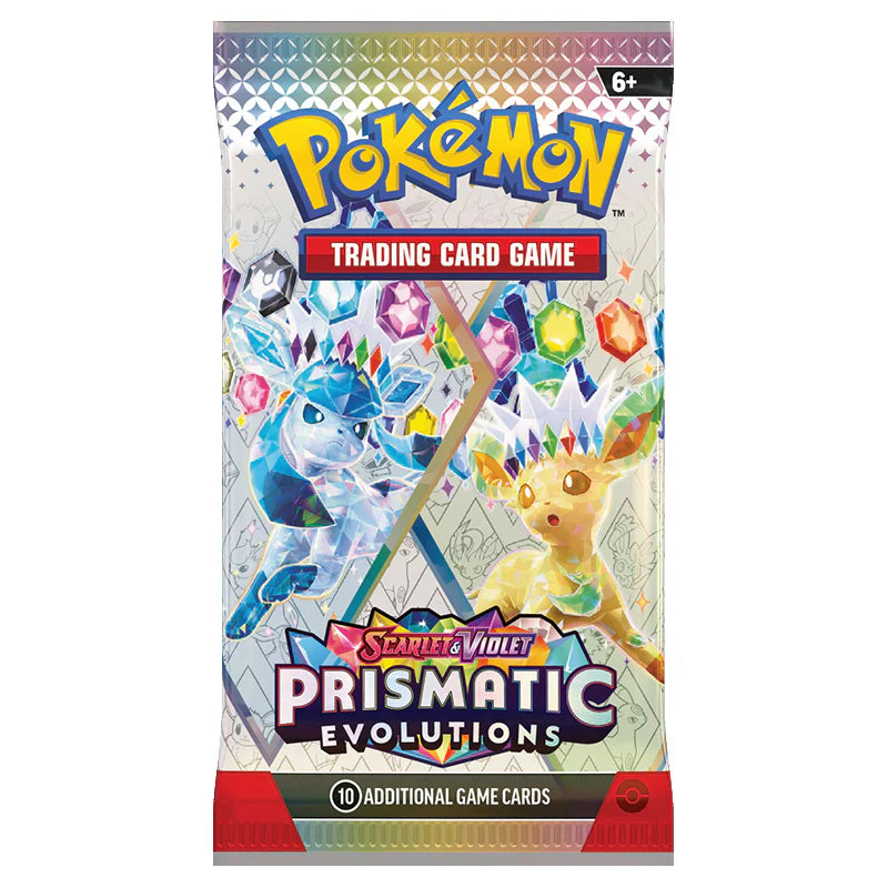 Pokemon TCG: Prismatic Evolutions - Booster Bundle (6 Packs)