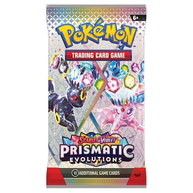 Pokemon TCG: Prismatic Evolutions - Booster Bundle (6 Packs)