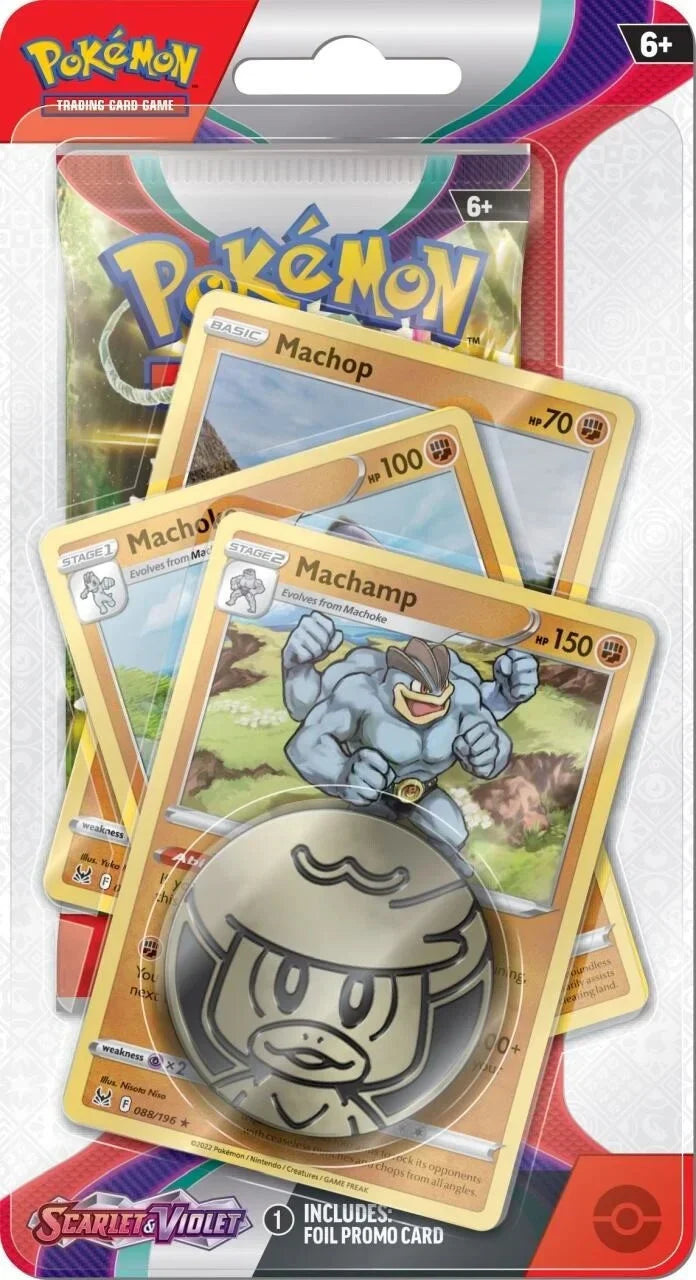 Pokemon TCG: Scarlet & Violet - Premium Checklane - Machamp