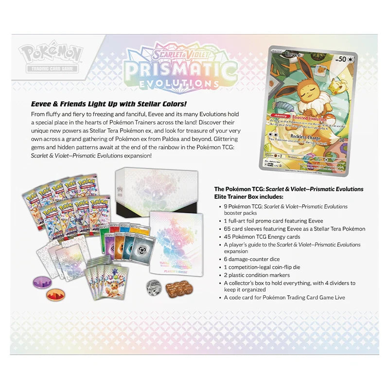 Pokemon TCG: Prismatic Evolutions - Elite Trainer Box