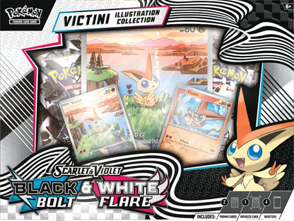 Pokemon TCG: Black Bolt & White Flare - Unova Victini Illustration Collection