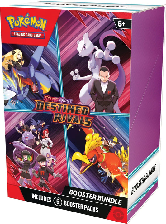 Pokemon TCG: Destined Rivals - Booster Bundle (6 Packs)