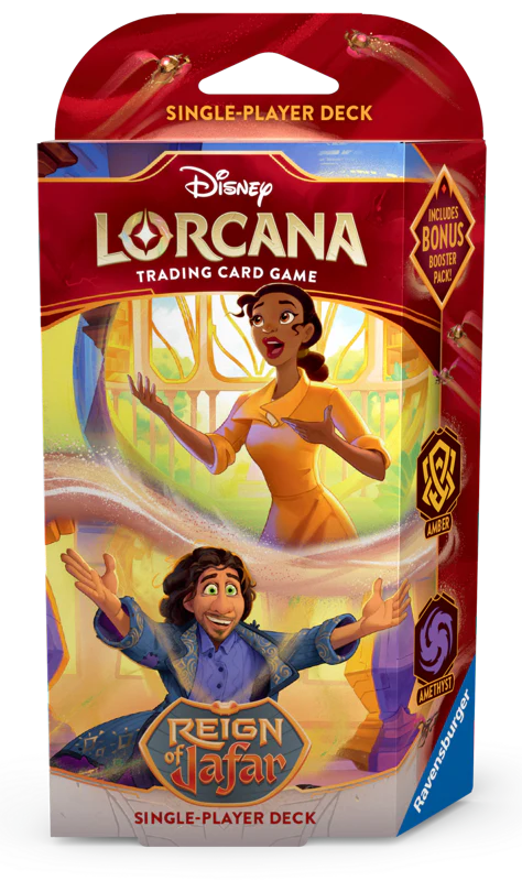 Disney Lorcana TCG: Reign of Jafar - Set 8 - Starter Deck - Bruno and Tiana