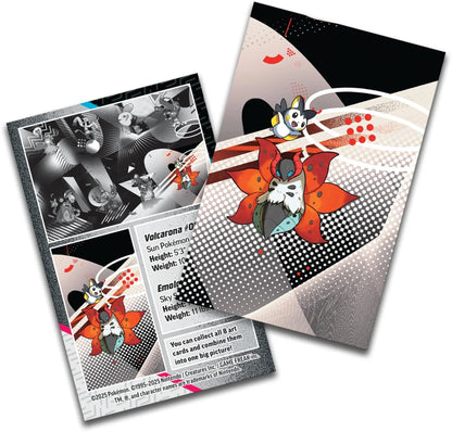Pokemon TCG: Black Bolt & White Flare - Unova Mini Tin - Volcarona & Emolga