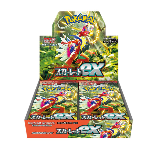 Pokemon Japanese TCG: Scarlet ex - SV1S - Japanese Booster Box