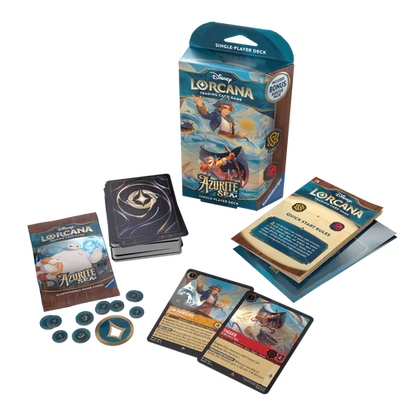 Disney Lorcana TCG: Azurite Sea - Set 6 - Starter Deck - Jim Hawkins and Tigger