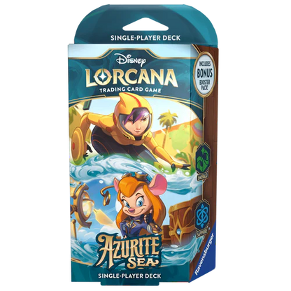 Disney Lorcana TCG: Azurite Sea - Set 6 - Starter Deck - GoGo Tomago and Gadget Hackwrench