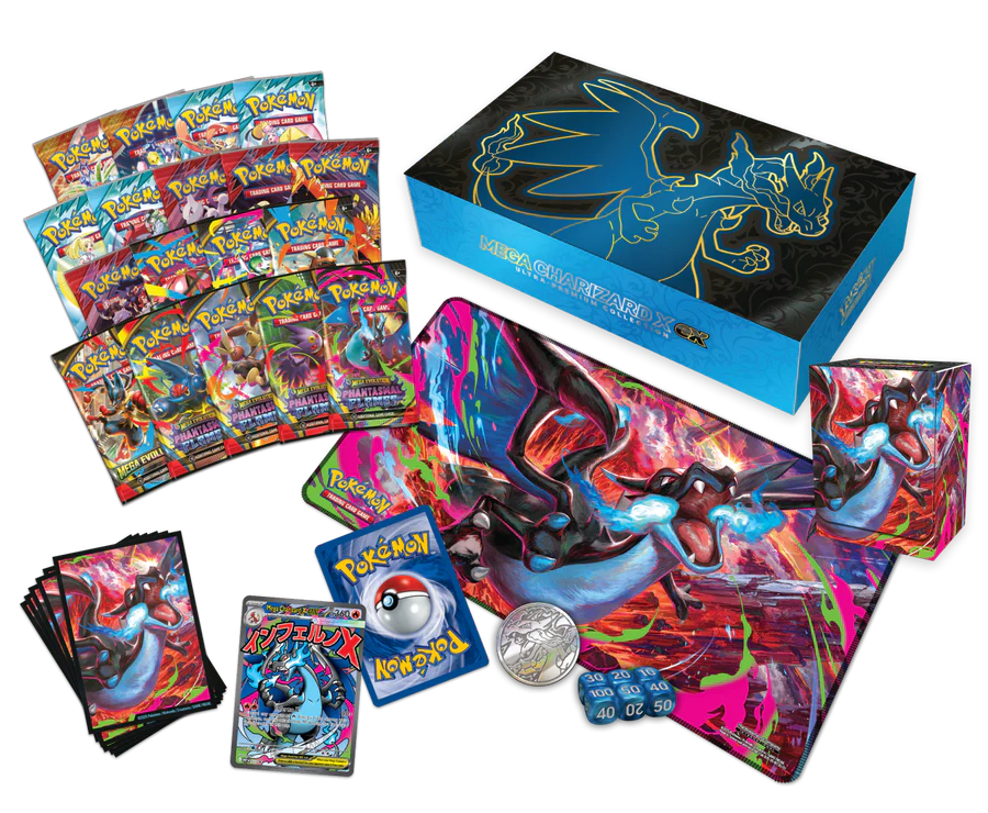 Pokémon TCG: Mega Charizard X ex Ultra Premium Collection