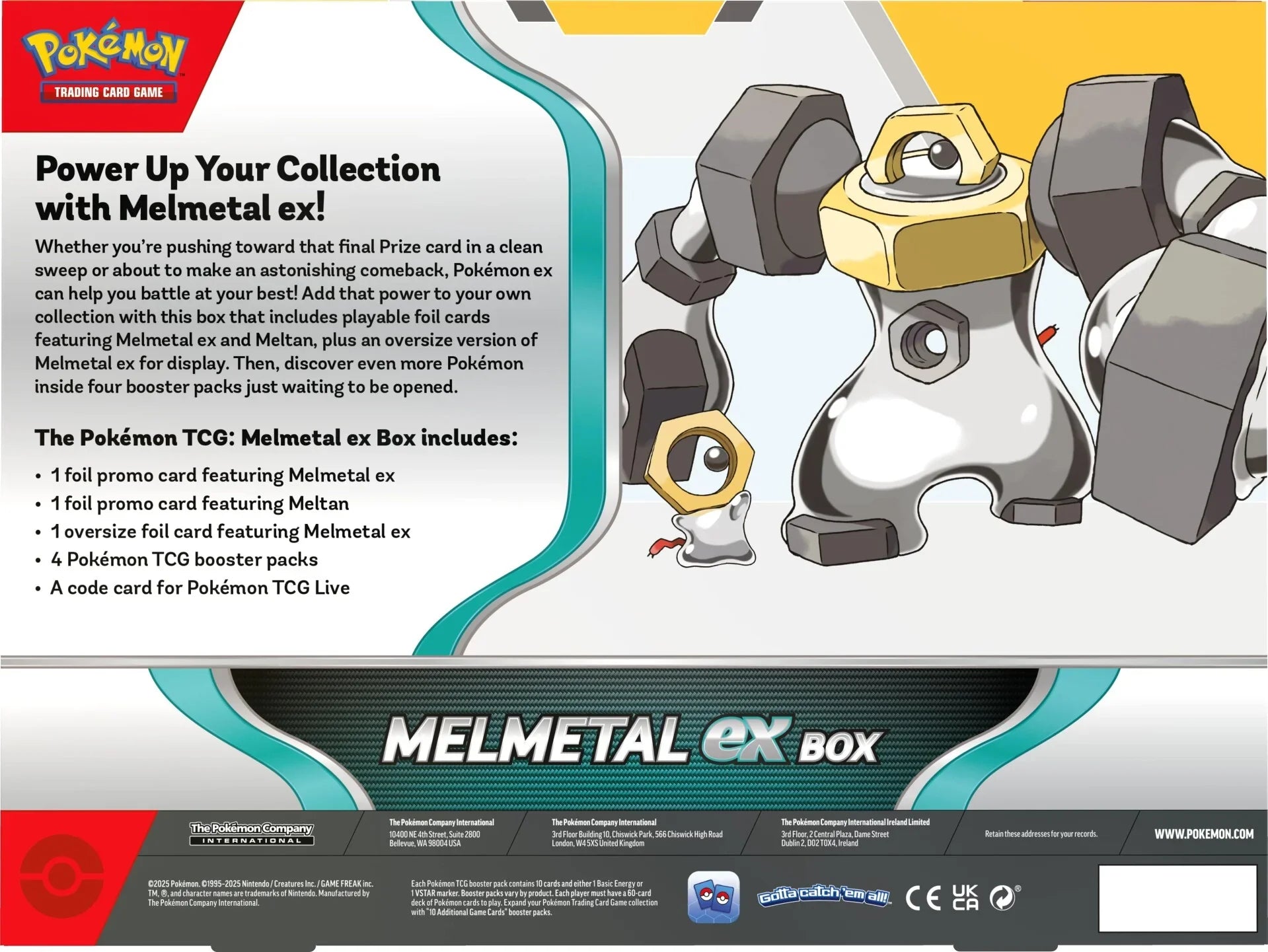 Pokmon TCG: Melmetal ex Box The Viridian Vault Pokmon TCG: Melmetal ex Box The Viridian Vault