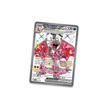 Pokemon TCG: Paldean Fates - 5-Booster Tin - Shiny Charizard