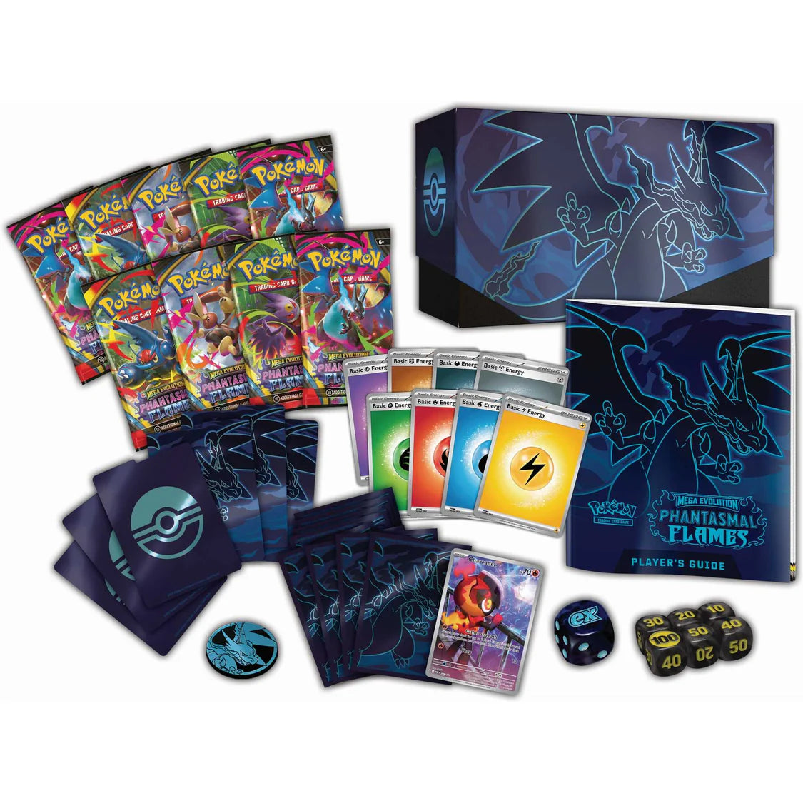 Pokemon TCG: ME Phantasmal Flames - Elite Trainer Box