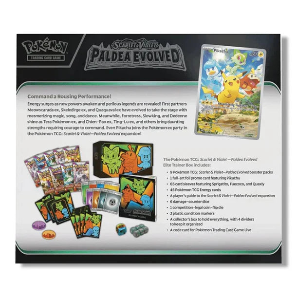 Pokemon TCG: Paldea Evolved - Elite Trainer Box