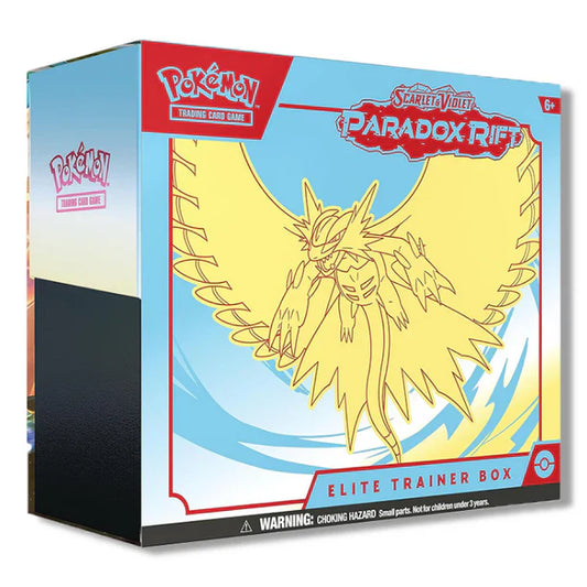 Pokemon TCG: Paradox Rift - Elite Trainer Box - Roaring Moon