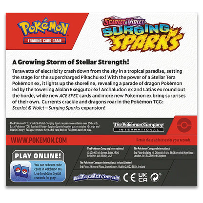 Pokemon TCG: Surging Sparks - Booster Box (36 Packs)