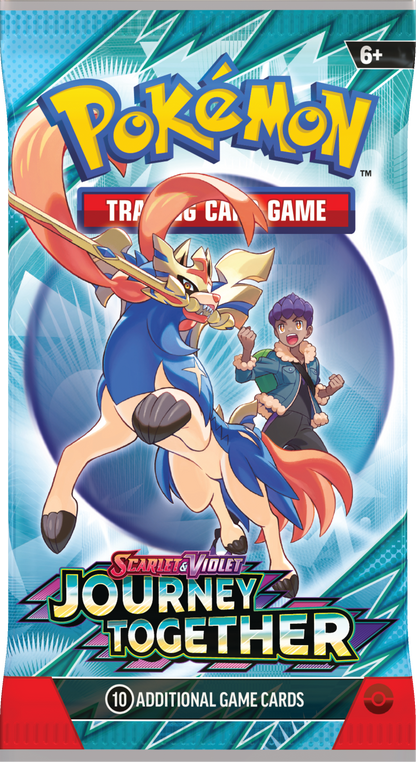 Pokemon TCG: Journey Together - Booster Bundle (6 Packs)
