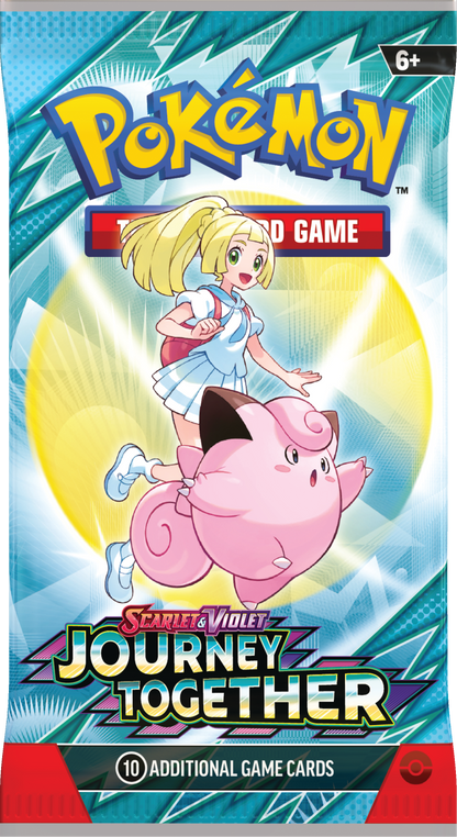 Pokemon TCG: Journey Together - Booster Bundle (6 Packs)